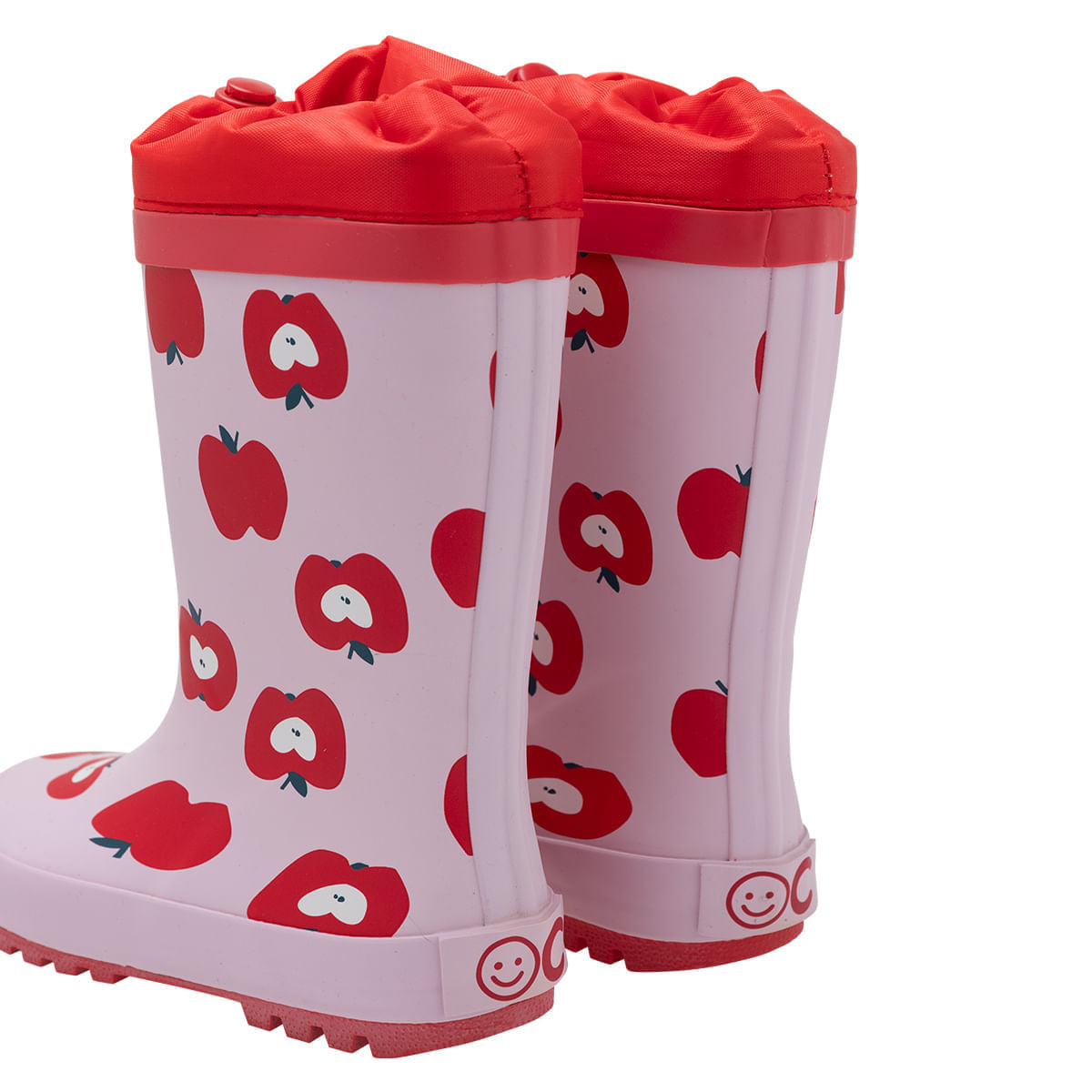 Botas plásticas con cordón ajustable para bebé niña
