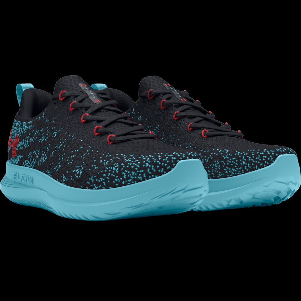 UA Velociti 3 Tenis negro de hombre para correr