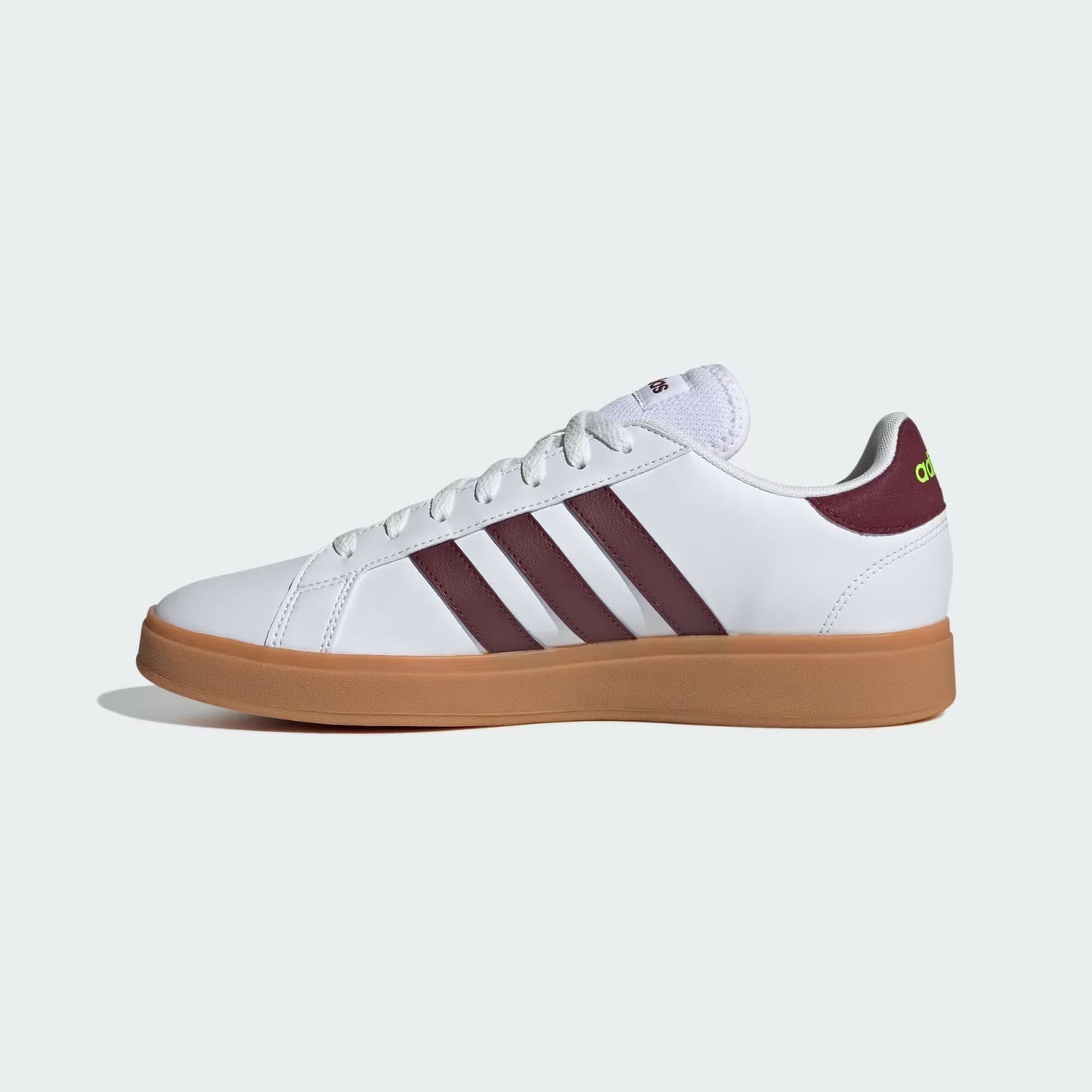 Tenis Adidas Hombre Grand Court TD ID1181 Blanco Rojo