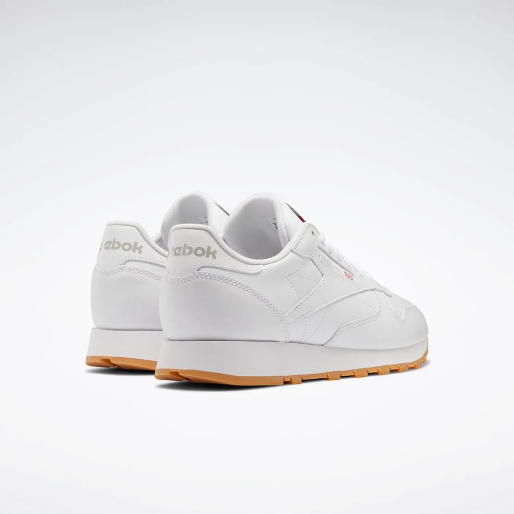 Reebok Classic Leather Tenis Blanco De Hombre Para Moda