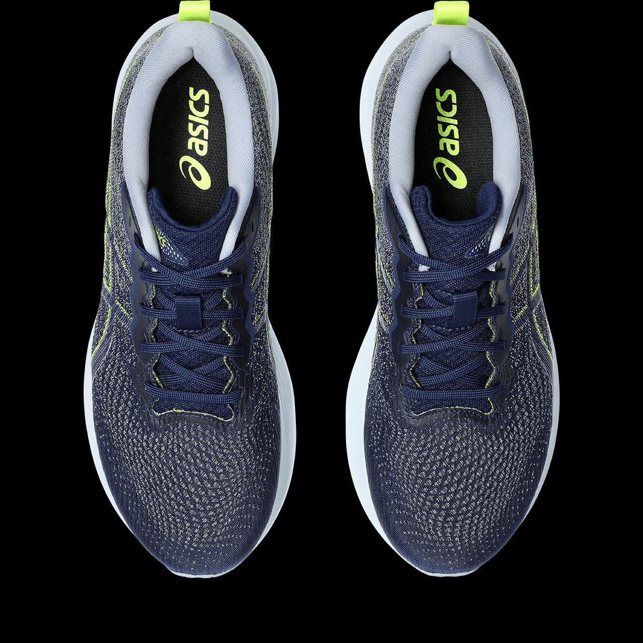 Asics Dynablast 4 Tenis negro de hombre para correr