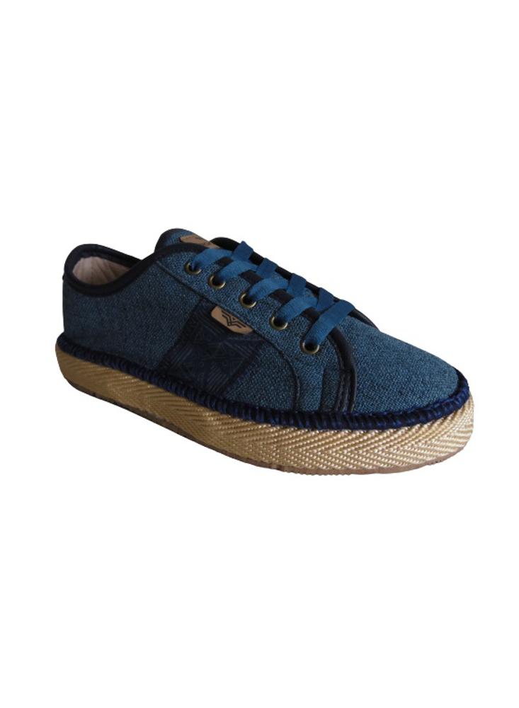 Tenis Deportivos Para Mujer Calzado Guerreros Pt 002 Azul Índigo