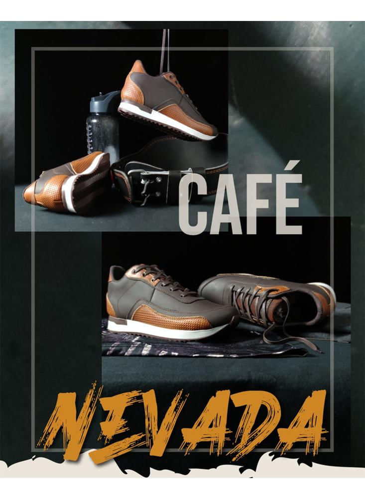 Tenis Sneaker Monserrate Ref. Nevada 100% Cuero Para Hombre