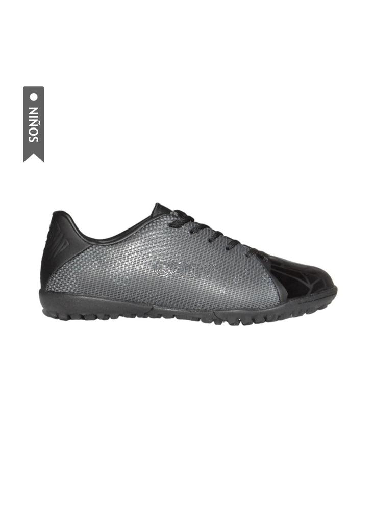Zapatillas Golty Turf Formacion Dimension Niños Negro