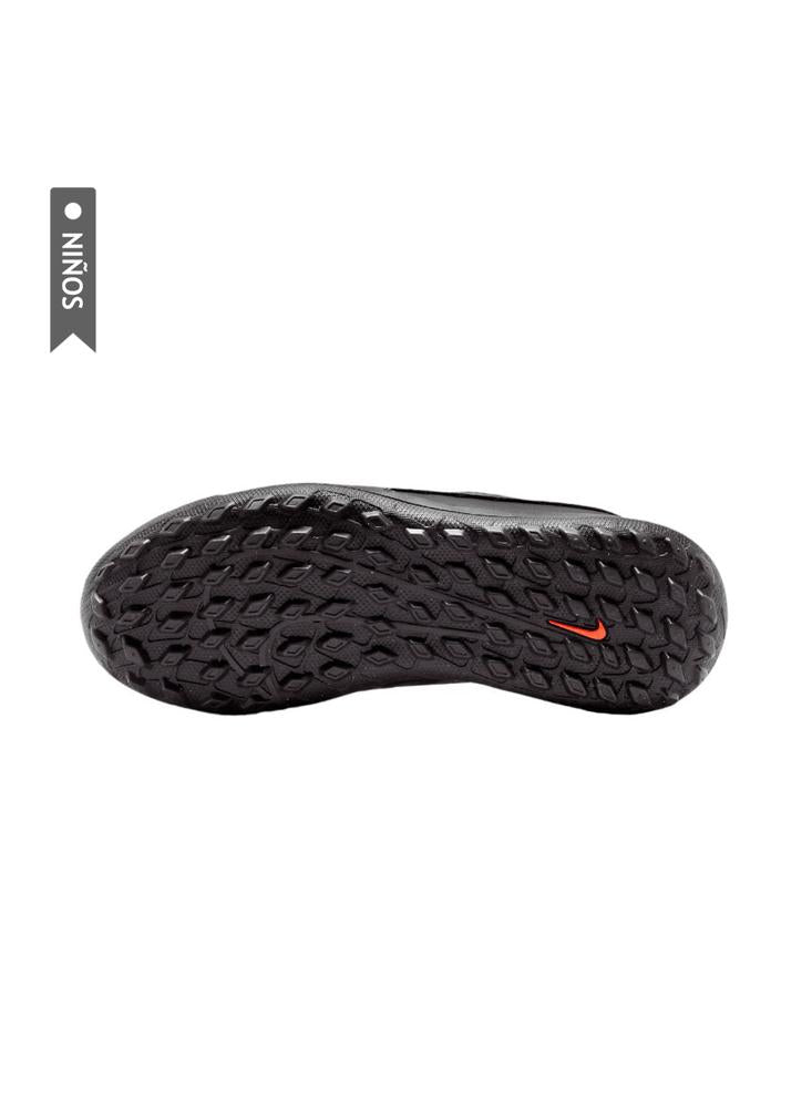 Zapatillas Nike Phantom Gx Club Turf Gs Niños Negro