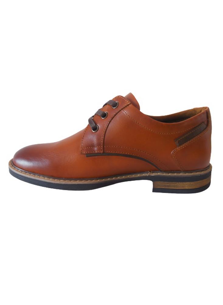 Zapato Casual Formal Para Hombre En Cuero Calzado Guerreros Oh 901 Miel
