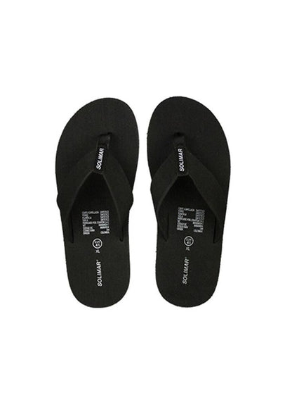 Sandalia Plana para Hombre SOLIMAR UZ2552NEG