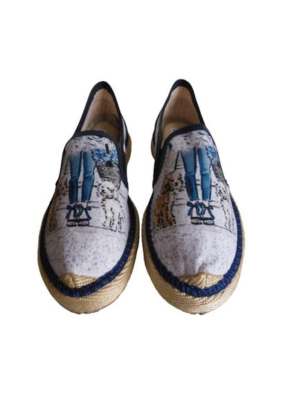 Alpargata Slip On Calzado Guerreros Pt 003 Grand Basset Blanco