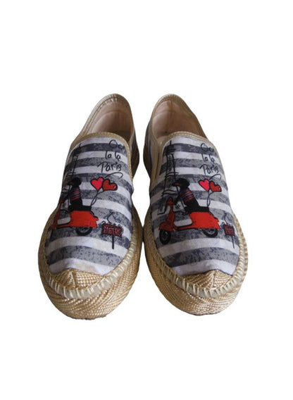 Alpargata Slip On Calzado Guerreros Pt 003 Perro Beige