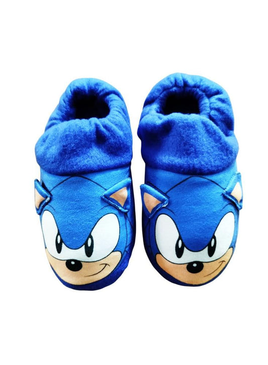 Babuchas Pantuflas Sonic Niños El Destello Azul