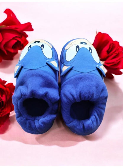 Babuchas Pantuflas Sonic Niños El Destello Azul