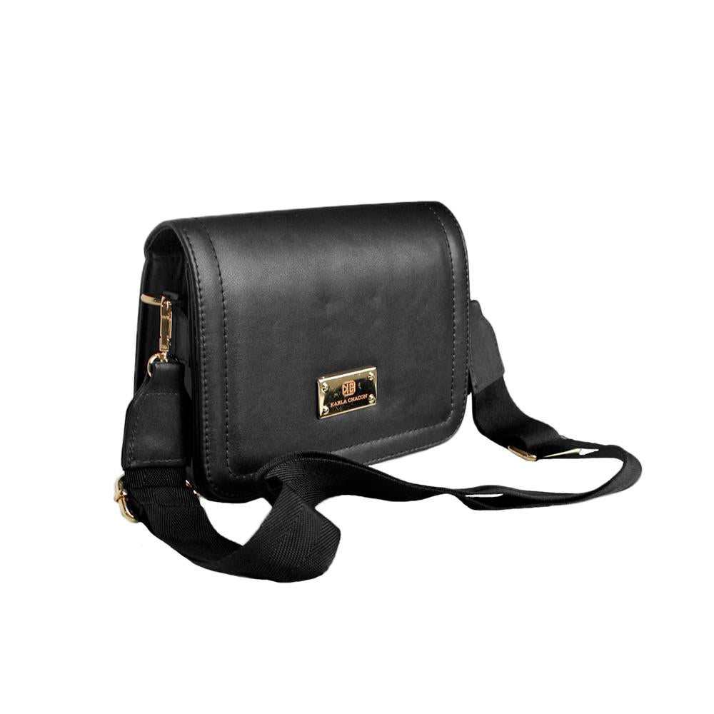 Bolso Dama Doble Funcion Mujer Manos Libres Niza Negro