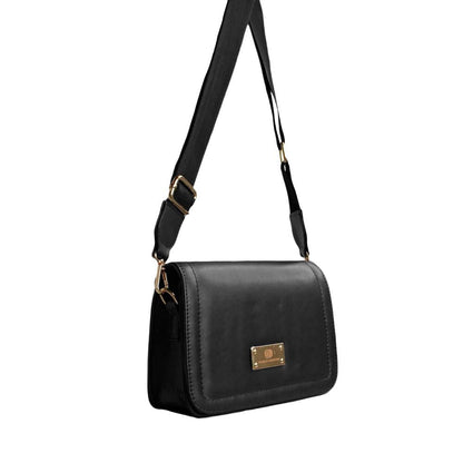 Bolso Dama Doble Funcion Mujer Manos Libres Niza Negro