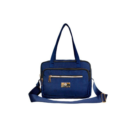 Bolso Dama Mujer Doble Funcion Manos Libres Sele Azul