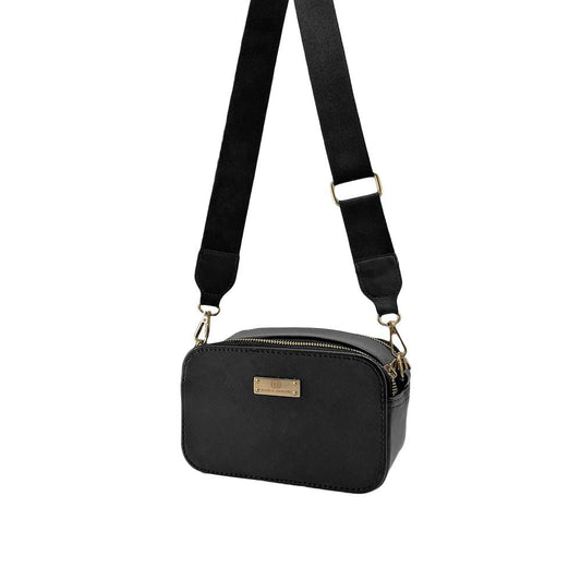Bolso Manos Libres De Dama Mujer Karla Chacon Daya Negro