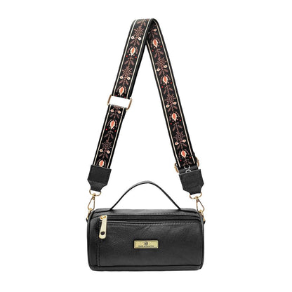 Bolso Manos Libres De Dama Mujer Karla Chacon Isla Negro