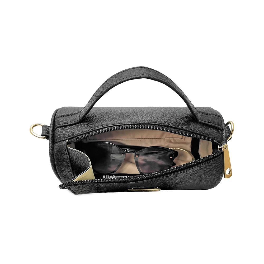Bolso Manos Libres De Dama Mujer Karla Chacon Isla Negro