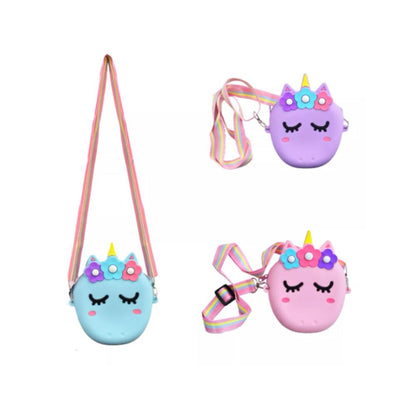 Bolso Pony Unicornio Niñas Colgado Interactivo Portable
