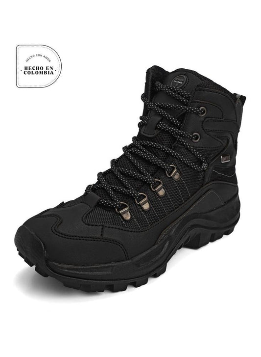 Bota Hombre Outdoor Negro Tellenzi 1570