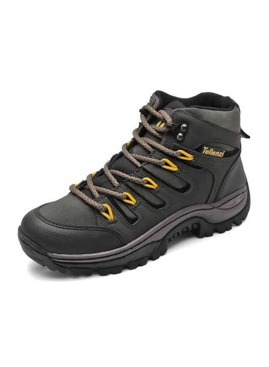 Bota Hombre Outdoor Verde Tellenzi 7 076