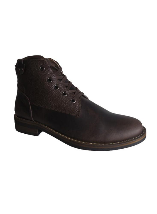 Bota Tipo Hipster Para Hombre En Cuero Calzado Guerreros Oh 907 Cafe