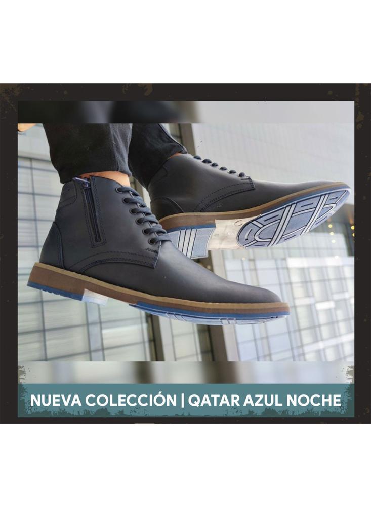 Botas Casuales Monserrate Katar 100% En Cuero Para Hombre