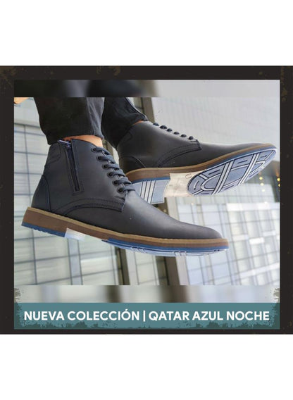 Botas Casuales Monserrate Katar 100% En Cuero Para Hombre