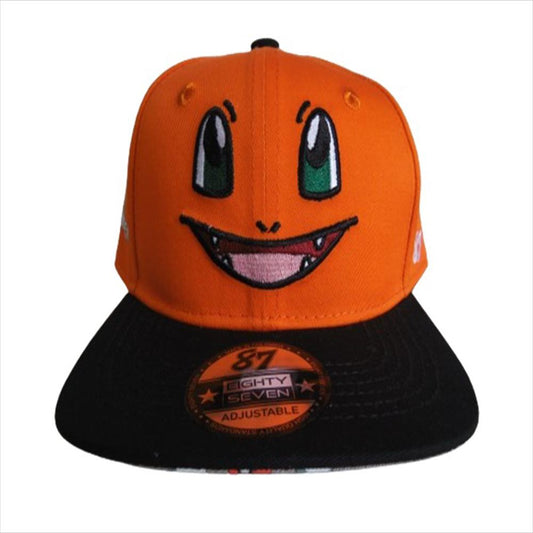 Gorra Junior Pokemon Charmander Calzado Guerreros Gr 015 Naranja