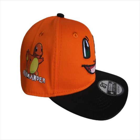 Gorra Junior Pokemon Charmander Calzado Guerreros Gr 015 Naranja