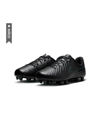 Guayos Nike Jr Legend 10 Club Fg/Mg Niño Negro/Verde