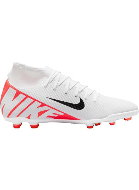 Guayos Nike Superfly 9 Club Fg/Mg Blanco/Rojo