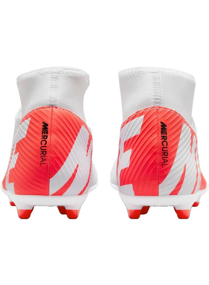 Guayos Nike Superfly 9 Club Fg/Mg Blanco/Rojo