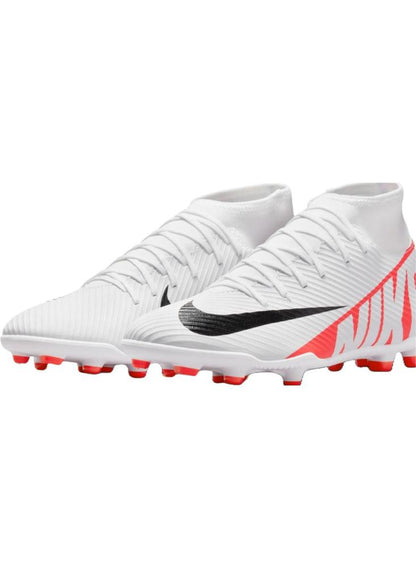 Guayos Nike Superfly 9 Club Fg/Mg Blanco/Rojo