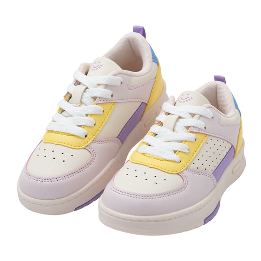 Tenis casuales en bloques de color para bebé niña