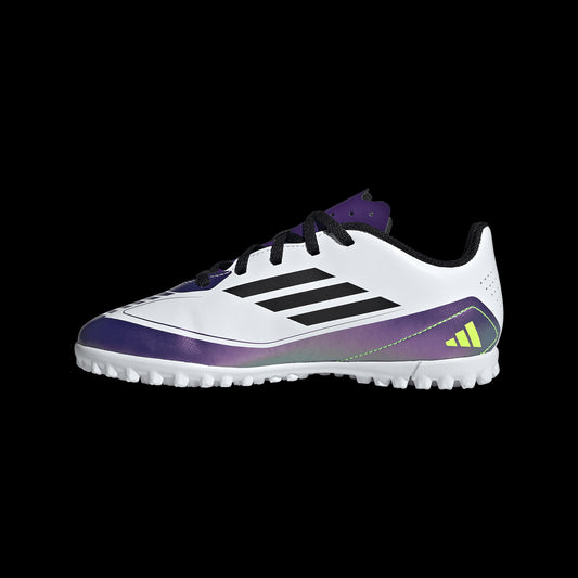 Adidas F50 Club Tf J Messi Guayos blanco de niño para futbol
