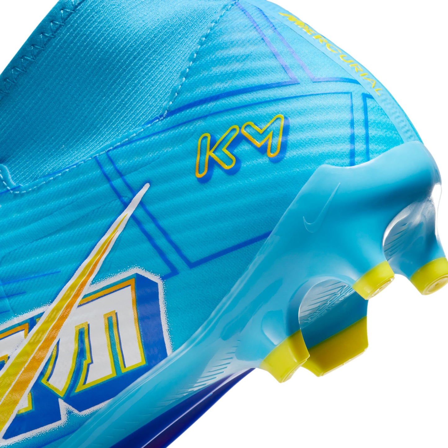 Nike Zoom Superfly 9 Acad Km Fg/Mg Guayos azul de hombre para futbol