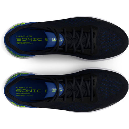 UA Hovr Sonic 6 Tenis negro de hombre para correr