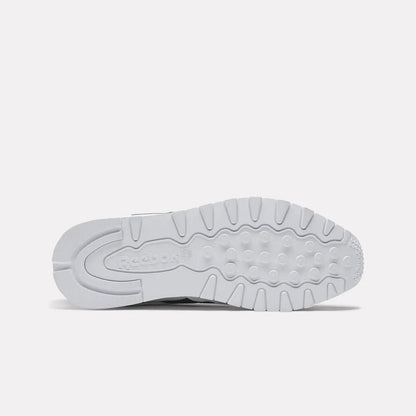 Reebok Classic Leather Tenis Blanco De Hombre Para Correr