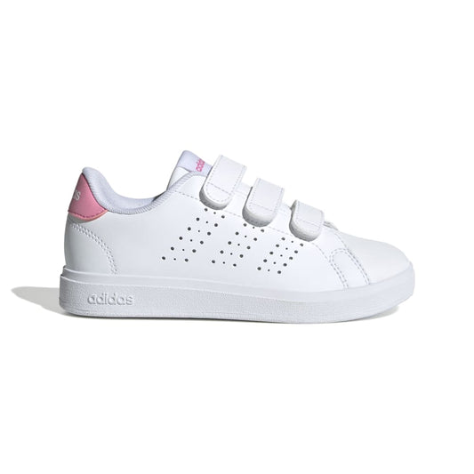 Adidas Advantage Base 2.0 Tenis Blanco De Niño Para Moda