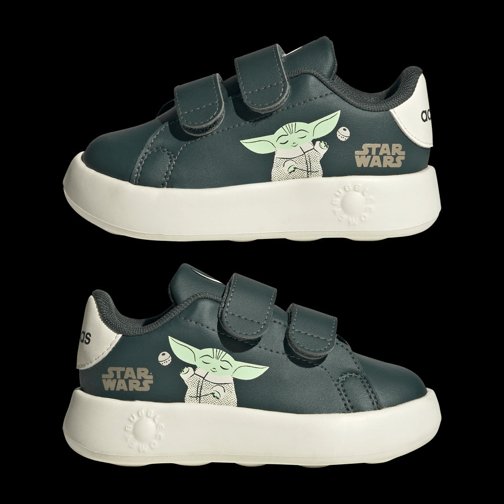 Adidas Advantage Mandalori Tenis gris unisex lifestyle