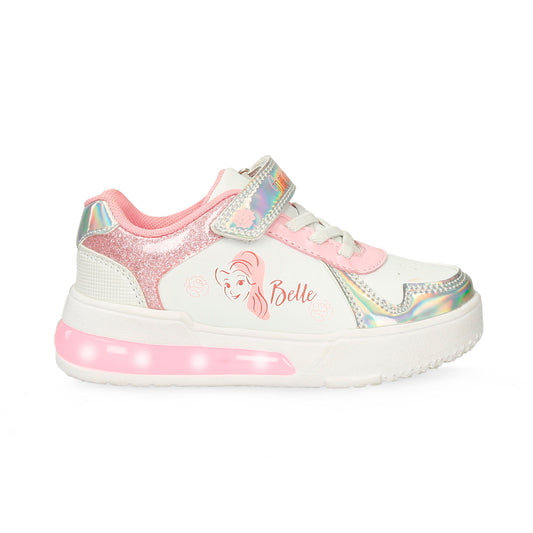 Tenis Casuales Blanco-Rosado Licenses Disney Lilia L Niña