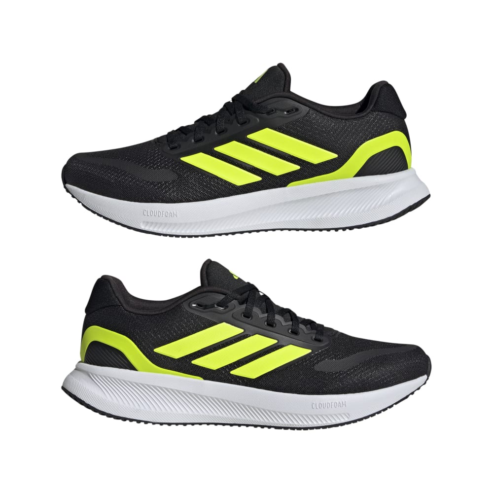 Adidas Runfalcon 5 Tenis Negro De Hombre Para Correr