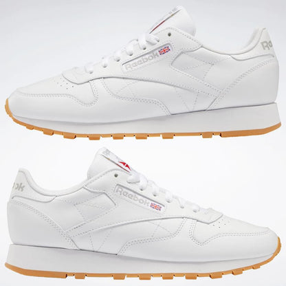 Reebok Classic Leather Tenis Blanco De Hombre Para Moda