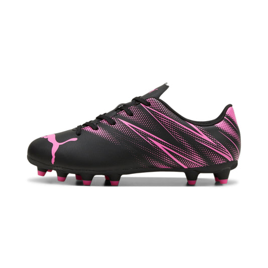 Puma Attacanto Fg/Ag Jr Guayos negro de niño para futbol