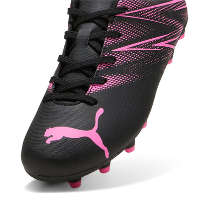 Puma Attacanto Fg/Ag Jr Guayos negro de niño para futbol