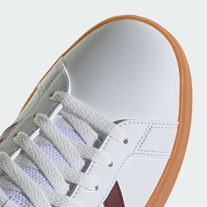 Tenis Adidas Hombre Grand Court TD ID1181 Blanco Rojo