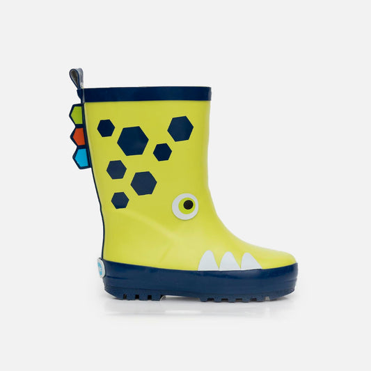Botas de lluvia para niño, verde de  LittleMic