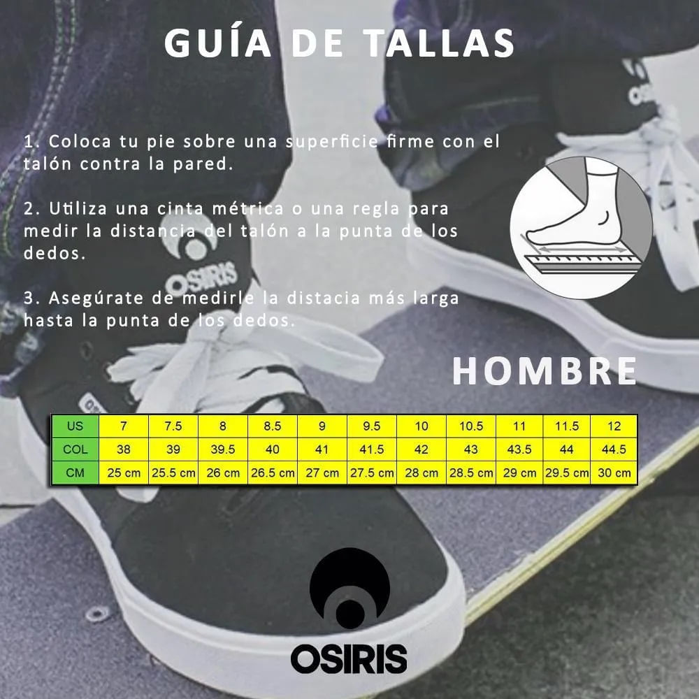 Tenis Osiris Canva Hombre - 09-160322