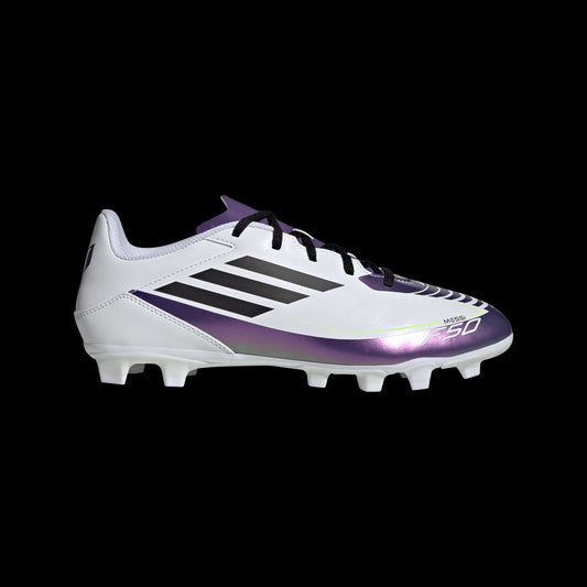 Adidas F50 Club Fxg Messi Guayos blanco de hombre para futbol