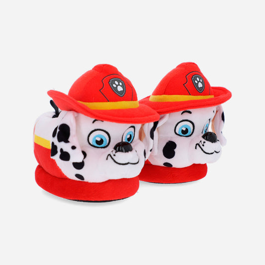 Pantuflas para niño, cerradas rojo/blanco de Paw Patrol